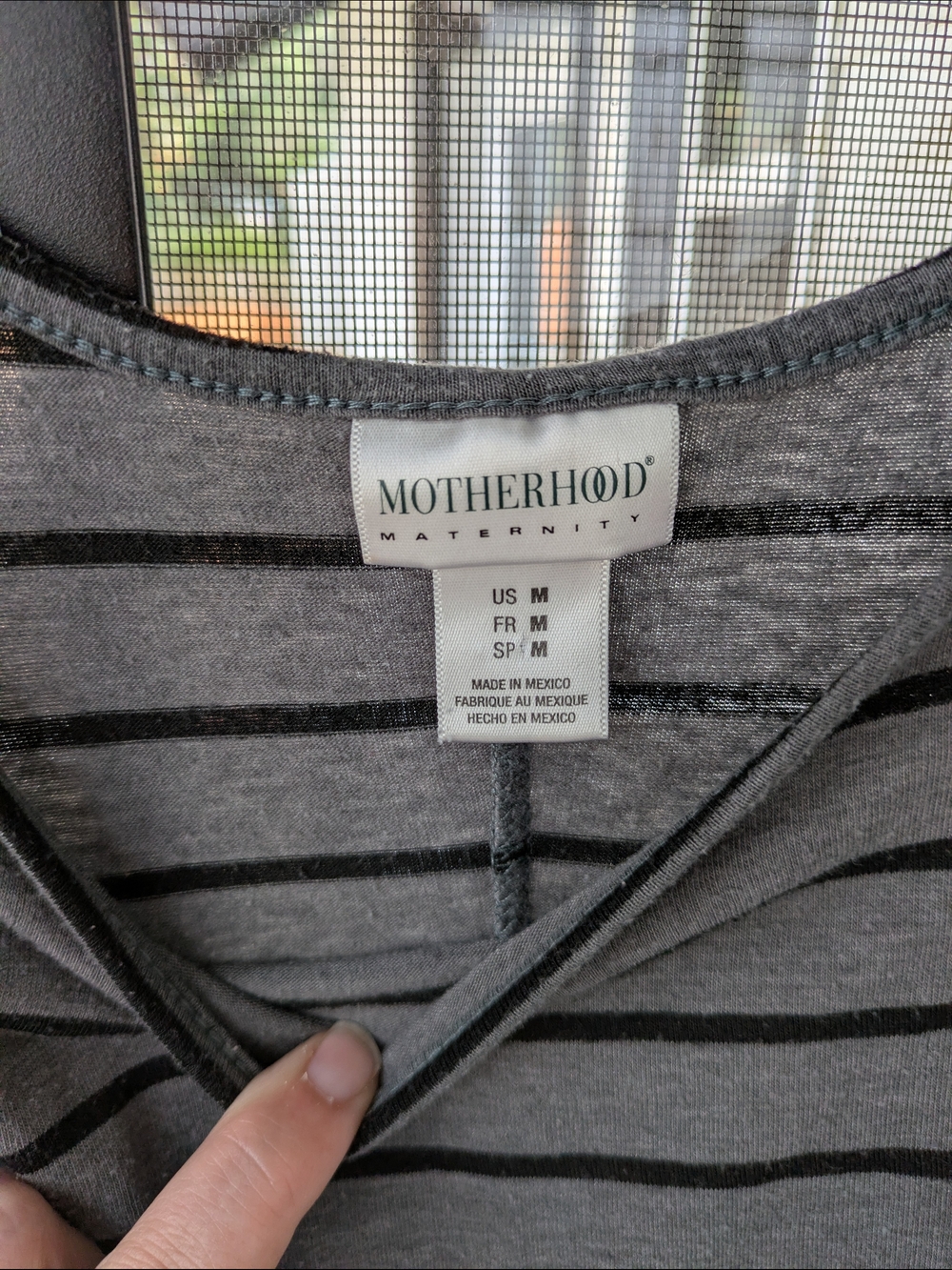 Motherhood MATERNITY Striped Sleeveless Maxi Dress - Picture 2 of 4